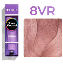 8VR Светлый блондин перламутрово-красный тонер Tonal Control, 90 мл MATRIX
