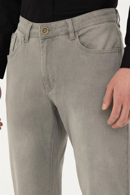 U. S. Polo Assn / Мужские серые джинсовые брюки - U.s. polo assn фото 6