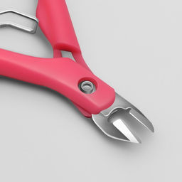 Цена за 5 шт. Кусачки маникюрные для кутикулы, 11 см, длина лезвия-8 мм, МИКС