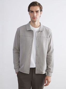 Rahat Kal?p Uzun Kollu Erkek G?mlek Ceket