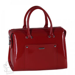 Сумка женская кожаная 9221-1 red Velina Fabbiano-Safenta в Новосибирске