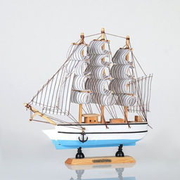Макет парусного корабля 23х23 см / SH024MP /уп 48/ - Галеонтрейд фото 2