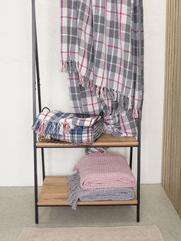 Покрывало 200х220 серый Хлопок 100% - Denastia фото 10