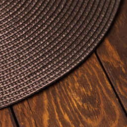 Салфетка сервировочная Доляна «Классика», 38×38 см, цвет кофейный