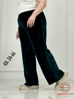 Штаны женские из велюра