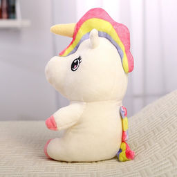 Мягкая игрушка Единорожка, с пледом, МИКС - Milo toys фото 4