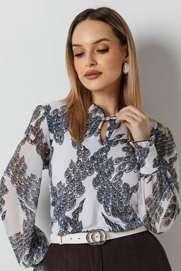 Блузка женская 7053/32/Мультиколор - Rise фото 2