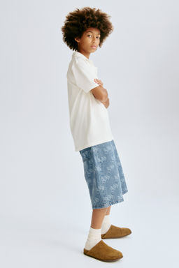 Vaquero corto Baggy Fit
