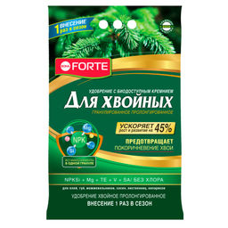 Компл. мин. удобр. "Bona Forte" Хвойное с биодоступ.кремнием гранул.пролонгир., пак.2,5кг