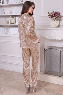 CLEMENTINA 3456 Комплект из жакета на пуговицах с брюками Mia-Amore фото 2