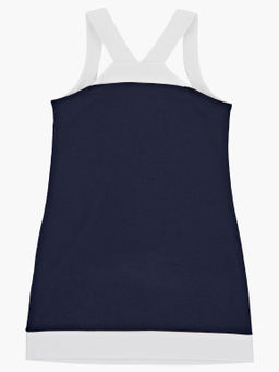 Сарафан летний для девочки UD 0822 син/белый - Mini maxi фото 5