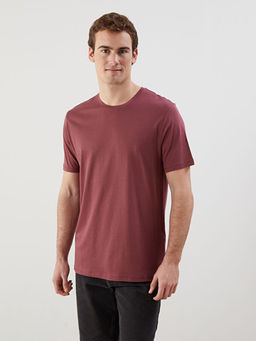 Bisiklet Yaka Penye Erkek Ti??rt