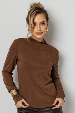 Блузка женская 4481/01/Коричневый