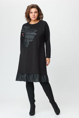 Платье INVITE 4083 черный дизайн - Mira fashion фото 45