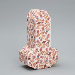 Коробка сборная формовая Забавные ребята, 12 х 21х 7 см