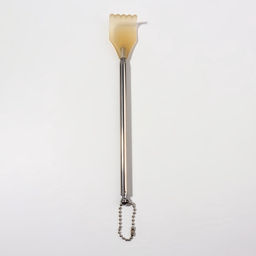 Цена за 3 шт. Массажёр - чесалка, с раздвижной ручкой, с подвесом, 20/42 см, жёлтый