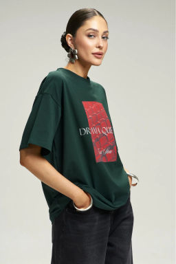 Футболка Drama Queen Green