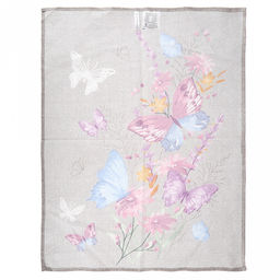 Салфетка хозяйственная 50х60см "Лето" 2, рогожка 171г/м2, хлопок 100%, без упаковки, "Домашняя мода" (Россия)