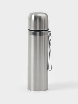 Термос гильза Мастер К, 500 мл, сохраняет тепло 10 ч, нержавеющая сталь, цвет хром