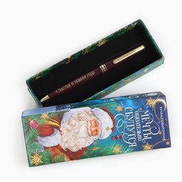 Ручка шариковая, синяя паста, 1.0 мм, автоматическая, в подарочной коробке Мечты обязательно сбудутся - Artfox фото 8