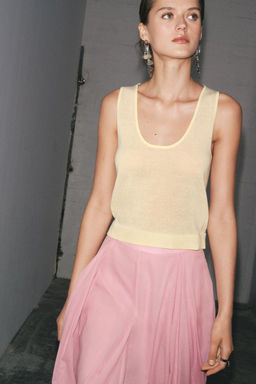 PLAIN KNIT TOP - Zara фото 2