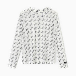 Лонгслив женский сетка MIST, белый, размер 40-42 (XS-S)