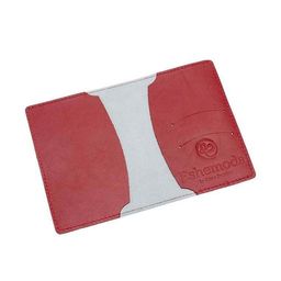 Обложка на паспорт с принтом Eshemoda Собака в стиле Гранж, натуральная кожа