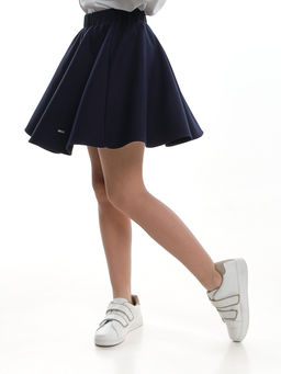 Юбка для девочки в школу синяя форма Солнце 22-4788 синий - Mini maxi фото 9