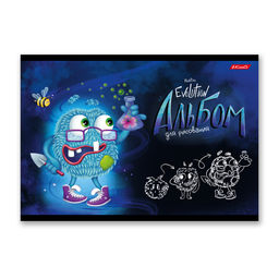 Светоч 12АЛСК4_1_3_9 Альбом для рисования 100 г/м2 A4 29 х 20.5 см на скобе 12 л. 10 шт. 000644 Весёлые картинки  фото 16