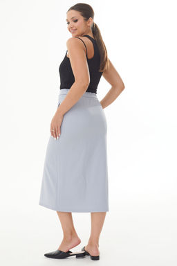 Юбка AURA 5036-164 светло-серый  фото 5