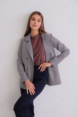 Martichelli Жакет двубортный серый  фото 15