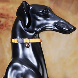 Ошейник кошачий Бантик со стразами, 30 х 1 см, оранжевый - Пижон фото 7