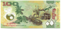 Банкнота 100 кина 2018 года Папуа  Новая Гвинея