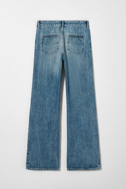MID-WAIST WIDE-LEG JEANS KATE MOSS X ZARA  фото 3