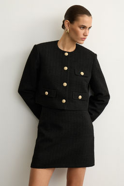 Юбка мини из твида - Mollis фото 2