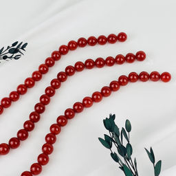 Бусины для рукоделия из Сердолика (32 бусины)