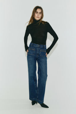 Straight High Jeans - H&m фото 2