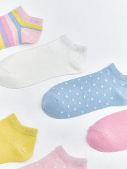 K?z ?ocuk Patik ?orap 7li