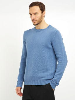 джемпер мужской базовый из хлопка