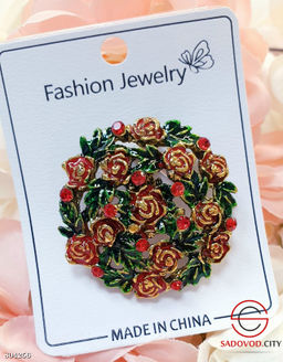 брошка женская на булавке - Bruno фото 2