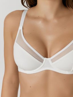 Бюстгальтер женский белый - Mark formelle фото 5