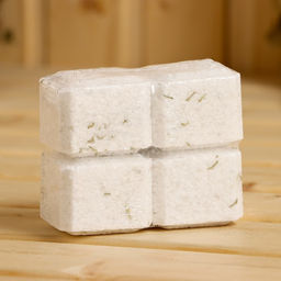 Соляной брикет набор для бани «Легкого пара», кедр