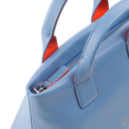 Итальянская миниатюрная женская сумочка DuDu Bags серии Ibiza | пастельно-голубой - Dudubags фото 6