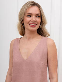 Блузка (топ) Сибелла-4 из вискозы со льном - Виотекс фото 38