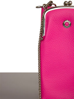 LACCOMA клатч LA-4100-фуксия натуральная кожа фото 4