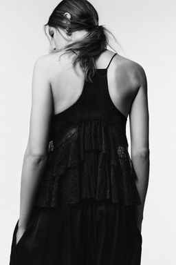 LACE COMBINED TOP LIMITED EDITION - Zara фото 5