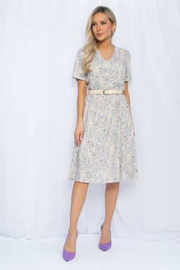 Платье Твое лето (бежевое) П13011-25М - Lt collection фото 7