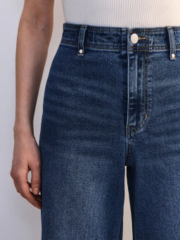 Джинсы укороченные с высокой посадкой ZR2604092323-103 / Zarina