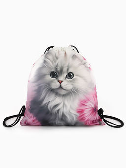 Мешок для обуви «Котёнок», на стяжке, 36×0.5×42 см