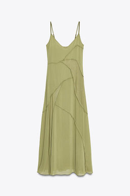 FLOWING COLOUR BLOCK DRESS - Zara фото 6